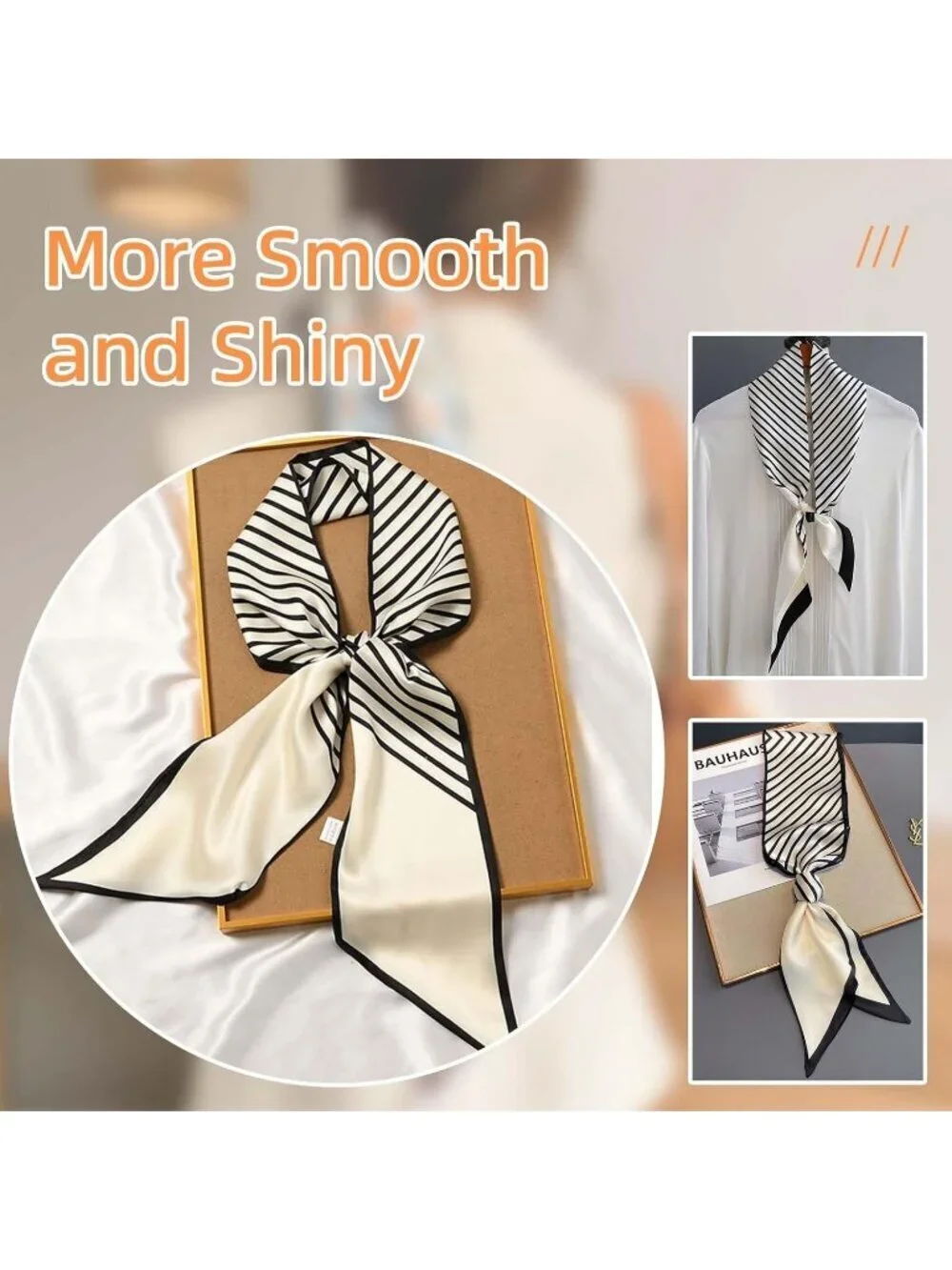 N/A silk scarf